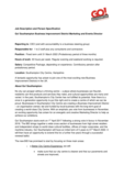 Go southampton marketing manager job specification